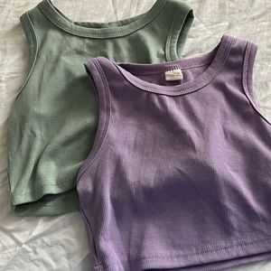 Girl Crop Tank 2 Included
